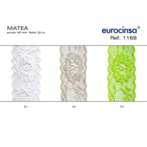 1168-Rollo CINTA MATEA Ancho 40mm. 20m.