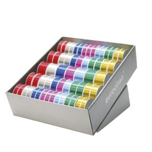 2410B-BOUTIQUE 35 Rollos x 10m. CINTA POLIPROPILENO LISO Ancho 31mm.