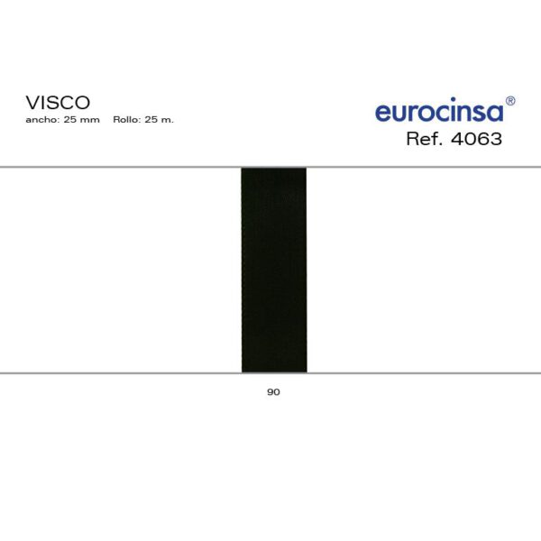 4063-Rollo CINTA VISCO Ancho 25mm. 25m.