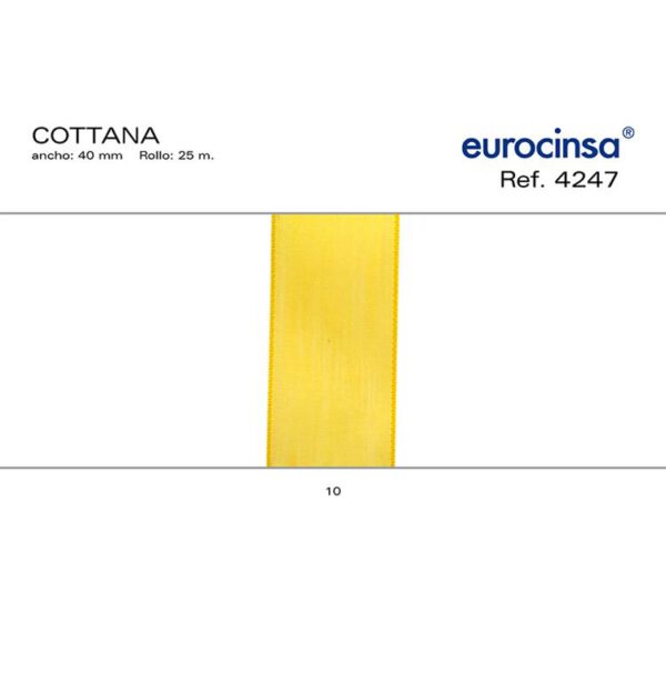 4247-Rollo CINTA COTTANA Ancho 40mm. 25m.