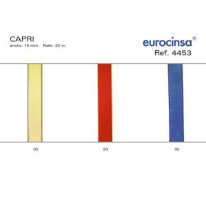 4453-Rollo CINTA CAPRI Ancho 15mm. 20m.