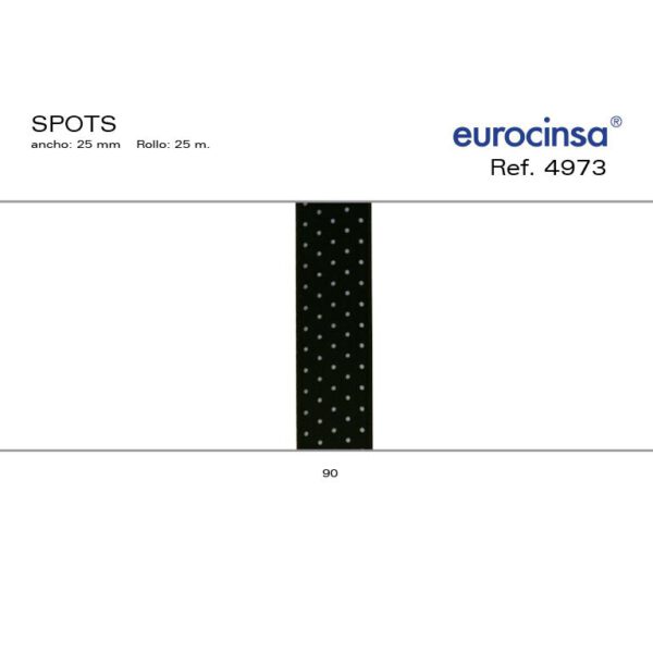 4973-Rollo CINTA SPOTS Ancho 25mm. 25m.