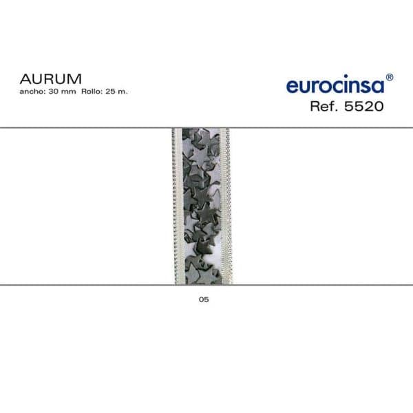 5520-Rollo CINTA AURUM Ancho 30mm. 25m.