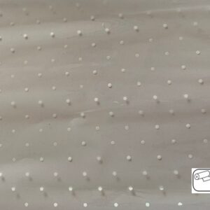 620512-Bobina POLIPROPILENO TRANSPARENTE IMPRESO DISEÑO COLOR BLANCO 35micras 80cm x 50m.