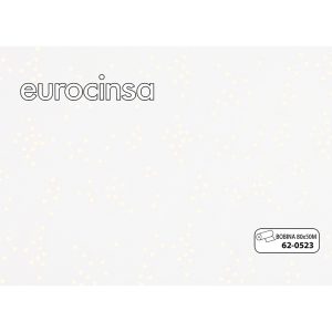620523-Bobina POLIPROPILENO TRANSPARENTE IMPRESO CORAZONES COLOR BLANCO 35micras 80cm x 50m.