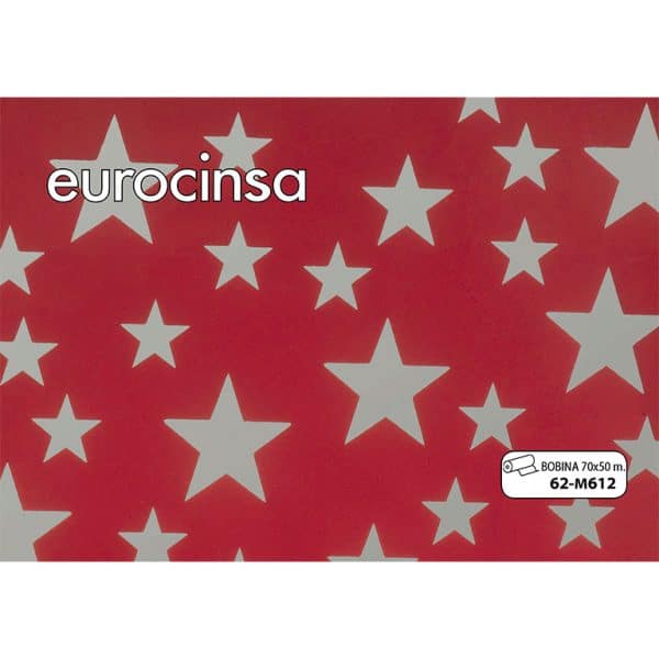 62M612-BOBINA POLIPROPILENO METALIZADO IMPRESO 30micras 70cm x 50m.