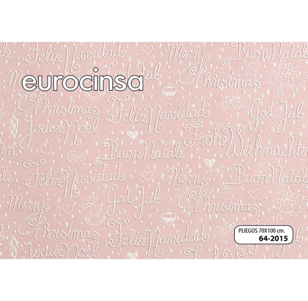 2015-PAPEL ESPECIAL FLOCADO CON PURPURINA 70x100cm.