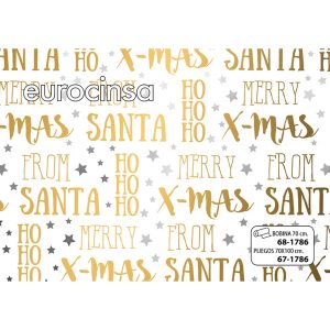 1786-PAPEL METALIZADO NAVIDAD