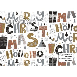 2624-PAPEL METALIZADO NAVIDAD
