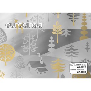 2826-PAPEL METALIZADO NAVIDAD