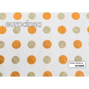 69N690-P/PAPEL COTTON 100%H.MANO C/BRILLO70x100cm