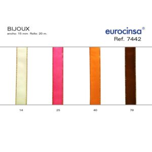 7442-Rollo CINTA BIJOU Ancho 15mm. 20m.