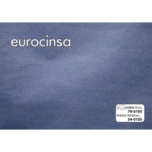 0105-PAPEL KRAFT OSCURO IMPRESION AZUL OSCURO