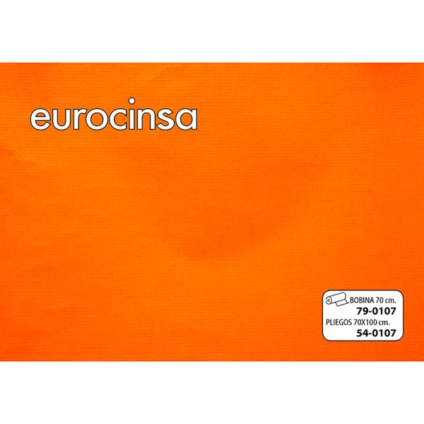 0107-PAPEL KRAFT BLANCO IMPRESION NARANJA