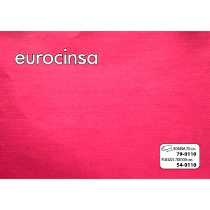 0110-PAPEL KRAFT BLANCO IMPRESION FUCSIA