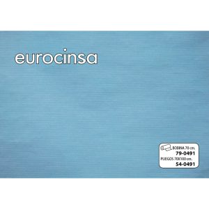 0491-PAPEL KRAFT BLANCO IMPRESION AZUL