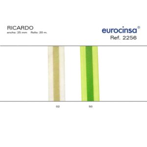 2256-Rollo CINTA RICARDO Ancho 25mm. 20m.