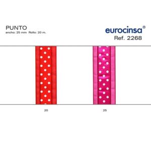 2268-Rollo CINTA PUNTO Ancho 25mm. 20m.