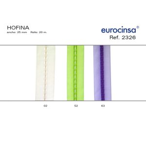 2326-Rollo CINTA HOFINA Ancho 25mm. 20m.