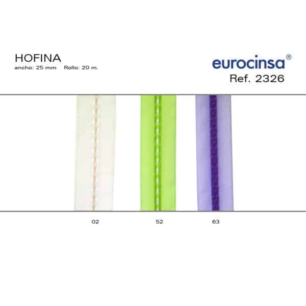2326-Rollo CINTA HOFINA Ancho 25mm. 20m.
