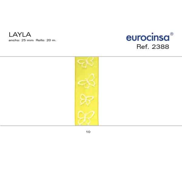 2388-Rollo CINTA LAYLA Ancho 25mm. 20m.