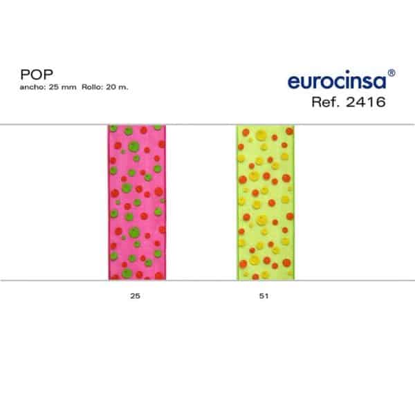 2416-Rollo CINTA POP Ancho 25mm. 20m.