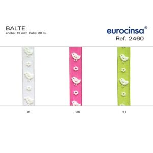 2460-Rollo CINTA BALTE Ancho 15mm. 20m.