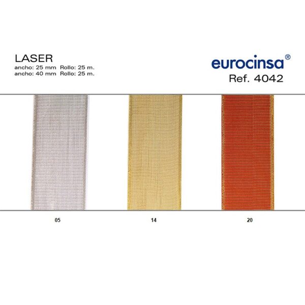 4042-Rollo CINTA LASER Ancho 25/40mm. 25m.