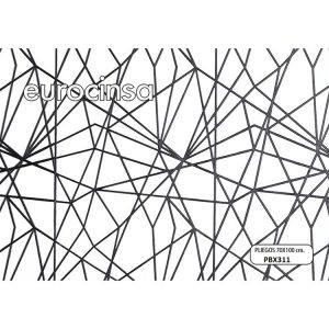 PBX311-Bobina PAPEL KRAFT BLANCO CON RELIEVE E IMPRESIÓN AL CALOR 50 METROS