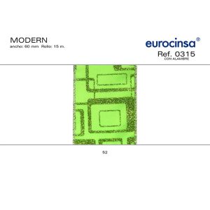 0315-Rollo CINTA MODERN Ancho 60mm. C-52 15m. CON ALAMBRE