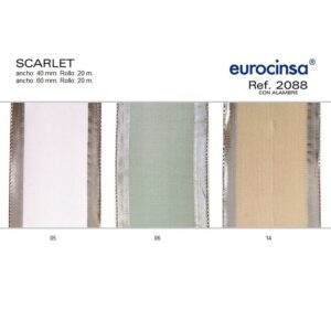 2088-Rollo CINTA SCARLETT Ancho 40/60mm. 20m.