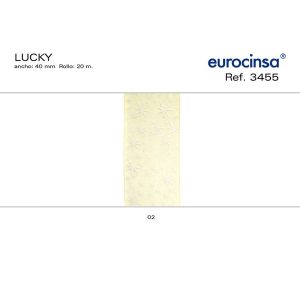 3455-Rollo CINTA LUCKY Ancho 40mm. 20m.