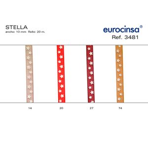 3481-Rollo CINTA STELLA Ancho 10mm. 20m.