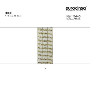 5440-Rollo CINTA BLUSH Ancho 40mm. 20m.