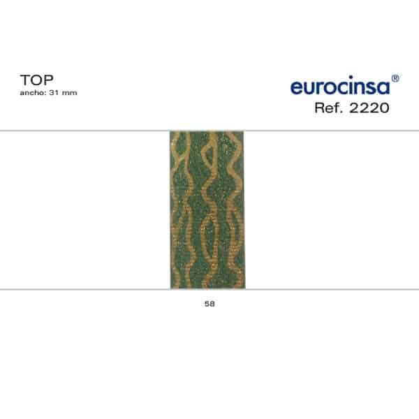 2220-Bolsa 50 LAZOS AUTOMÁTICOS METALIZADOS DISEÑO TOP Ancho 31mm.