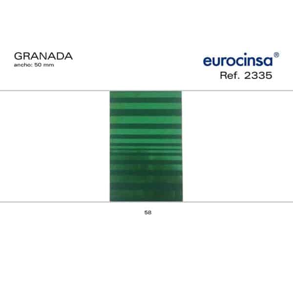 2335-Bolsa 50 LAZOS AUTOMÁTICOS METALIZADOS DISEÑO GRANADA Ancho 50mm.