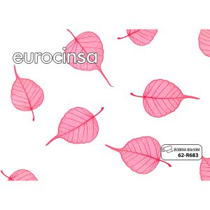 62R683-Bobina POLIPROPILENO TRANSPARENTE IMPRESO DISEÑO 35micras 80 x 50m.