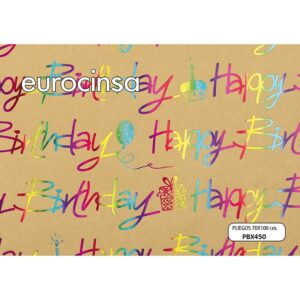 PBX450-Bobina PAPEL KRAFT OSCURO CON IMPRESIÓN AL CALOR 50 METROS