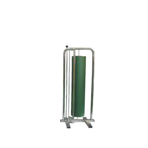 RV01-DISTRIBUIDOR DE PAPEL METAL CROMADO VERTICAL SIN CUCHILLA DESLIZANTE PARA BOBINA 100cm.