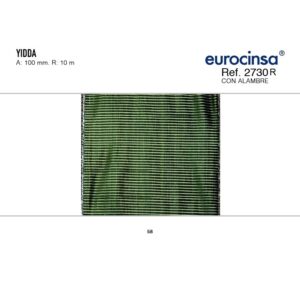 2730R-Rollo CINTA YIDDA Ancho 100mm. 10m. CON ALAMBRE
