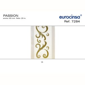 7284-Rollo CINTA PASSION Ancho 60mm. 20m.