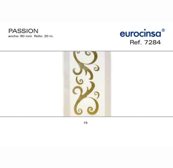7284-Rollo CINTA PASSION Ancho 60mm. 20m.