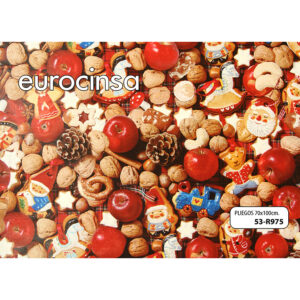 53R975-PLIEGO PAPEL FANTASIA NAVIDAD 70x100cm.