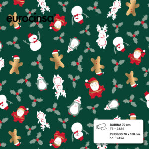 2454-PAPEL FANTASIA NAVIDAD