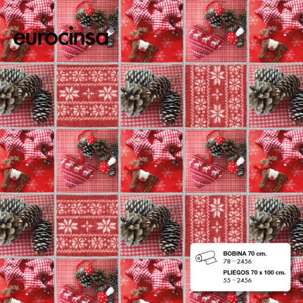 2456-PAPEL FANTASIA NAVIDAD