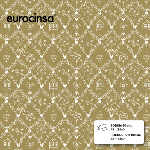 2460-PAPEL FANTASIA NAVIDAD