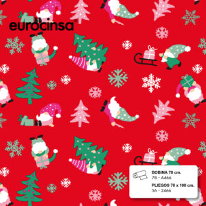 2466-PAPEL FANTASIA NAVIDAD