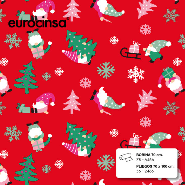 2466-PAPEL FANTASIA NAVIDAD
