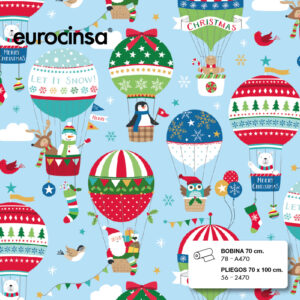 2470-PAPEL FANTASIA NAVIDAD