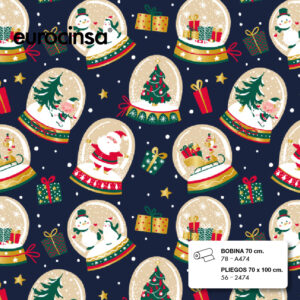 2474-PAPEL FANTASIA NAVIDAD